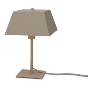 Béžová stolová lampa s kovovým tienidlom (výška  31 cm) Perth – it's about RoMi