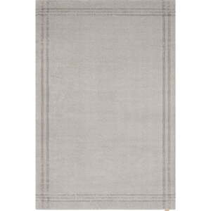 Krémovobiely vlnený koberec 240x340 cm Calisia M Grid Rim – Agnella