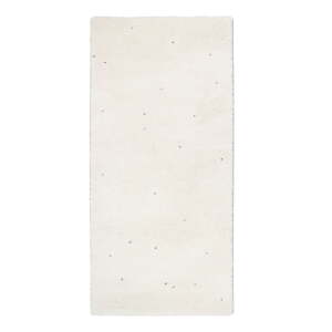 Krémovobiely detský koberec 67x130 cm Kusumi – Nattiot
