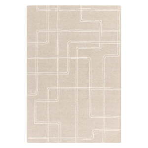 Béžový ručne tkaný vlnený koberec 160x230 cm Ada – Asiatic Carpets