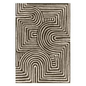 Zelený ručne tkaný vlnený koberec 120x170 cm Reef – Asiatic Carpets