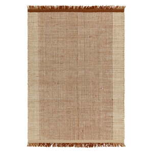 Hnedý ručne tkaný vlnený koberec 120x170 cm Avalon – Asiatic Carpets