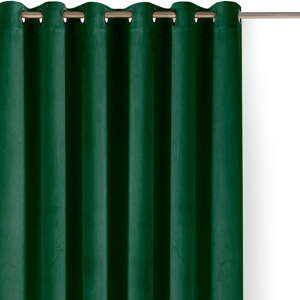 Zelený zamatový dimout záves 200x175 cm Velto – Filumi
