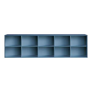 Modrá závesná knižnica 220x61 cm Mistral – Hammel Furniture
