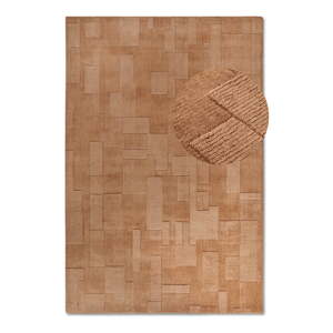 Hnedý ručne tkaný vlnený koberec 160x230 cm Wilhelmine – Villeroy&Boch