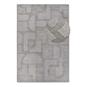 Sivý ručne tkaný vlnený koberec 80x150 cm Alexis – Villeroy&Boch