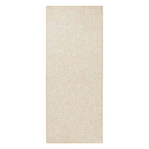 Koberec BT Carpet Wolly v krémovej farbe, 80 x 300 cm