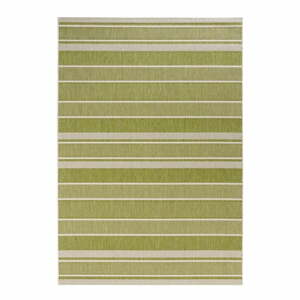 Zelený vonkajší koberec NORTHRUGS Strap, 80 x 150 cm