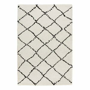 Béžovo-čierny koberec Mint Rugs Hash, 160 x 230 cm