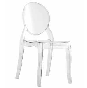 Transparentná stolička SOFIA