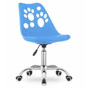 Modrá kancelárska stolička PRINT