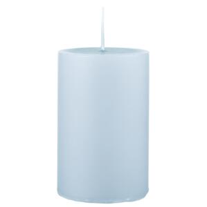 IB Laursen Modrá stĺpová sviečka SKY GREY 10cm