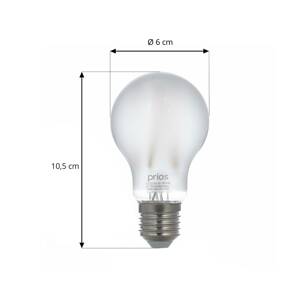 Smart LED E27 A60 7W WLAN matná tunable white