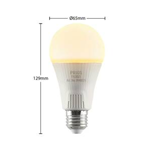 LED žiarovka E27 A65 15W biela 2 700K sada 3 kusov