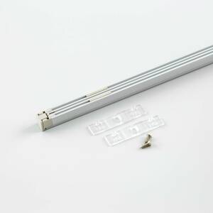 Prisadené LED svietidlo Bordo hliník, dĺžka 59 cm