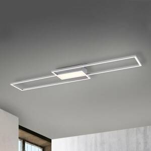 Stropné LED svetlo Asmin, CCT, oceľ, 109,5x25,7 cm