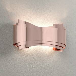 Ionica medené dizajnové nástenné LED svietidlo
