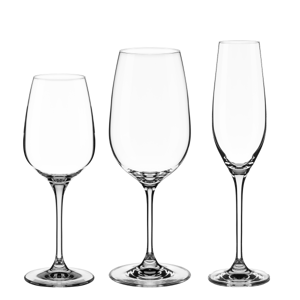 Štartovací set pohárov do domácnosti 18 ks – Premium Glas Crystal
