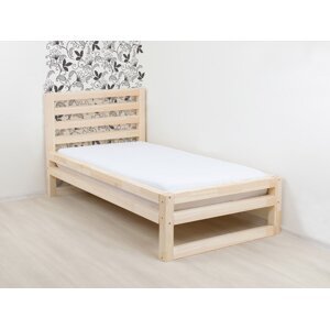 Benlemi Jednolôžková posteľ DELUXE Zvoľte farbu: Biela, Rozmer: 120 x 200 cm