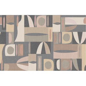Marburg Moderná minimalistická tapeta GEOMETRIA šedá Varianta: A + B (424 cm)