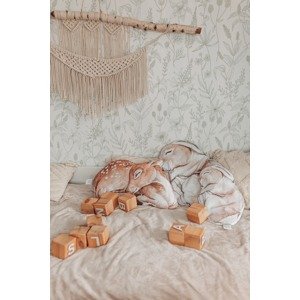 Babysteps Bavlnený dekoračný detský vankúšik SRNKA Rozměr: Klasický 35 x 21 cm
