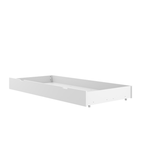 BAMI Prístelkový šuplík pod posteľ SIMONE 90x190 cm na kolieskach Zvoľte farbu: Biela