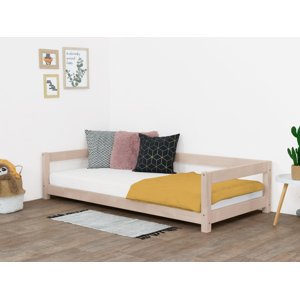 Benlemi Jednolôžková posteľ STUDY 90x200 cm + matrac METROPOLIS Zvoľte farbu: Béžová