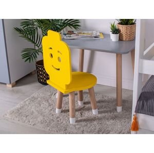 Manibox Drevená stolička LEGO do detskej izby + meno ZADARMO